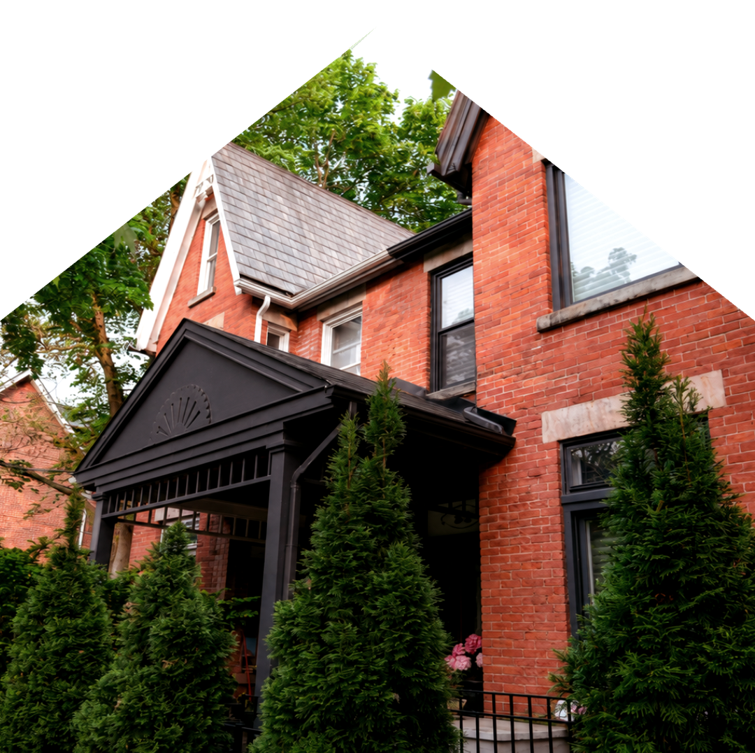 Brick detached home in Toronto